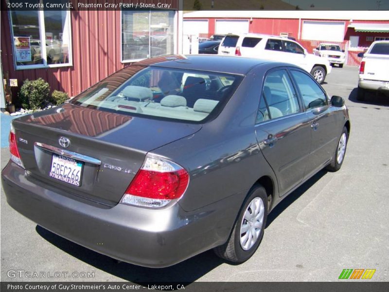 Phantom Gray Pearl / Stone Gray 2006 Toyota Camry LE