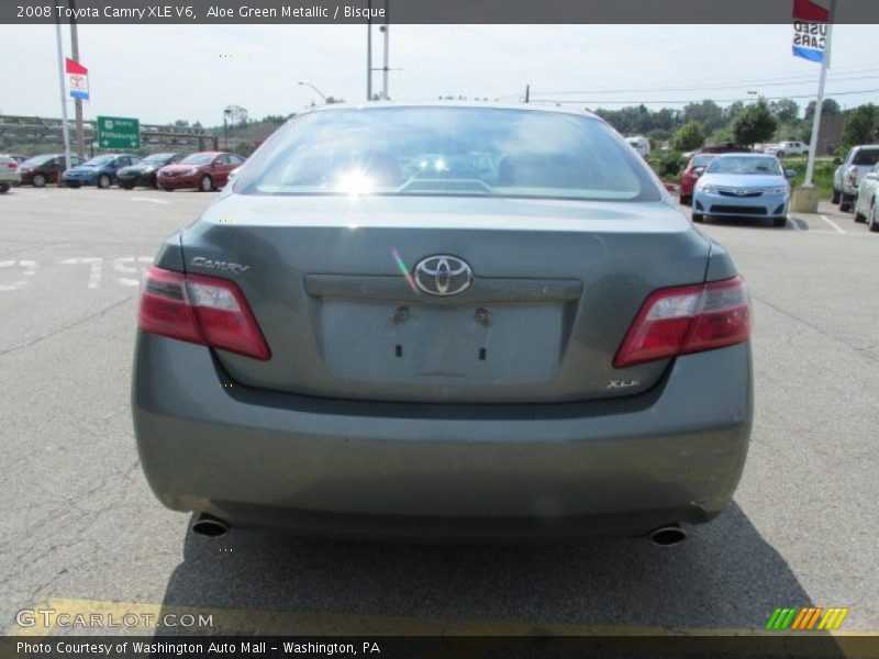 Aloe Green Metallic / Bisque 2008 Toyota Camry XLE V6