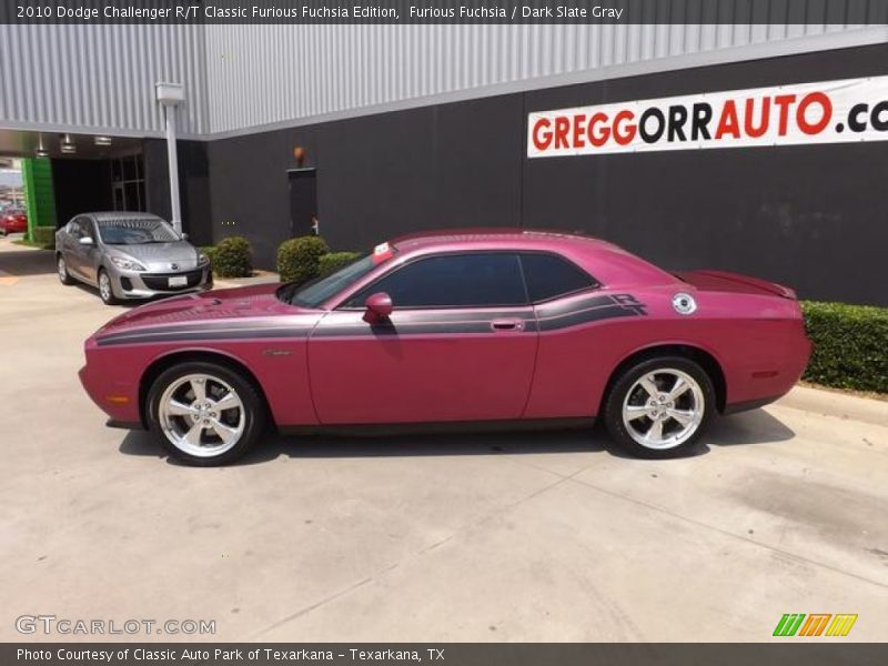 Furious Fuchsia / Dark Slate Gray 2010 Dodge Challenger R/T Classic Furious Fuchsia Edition