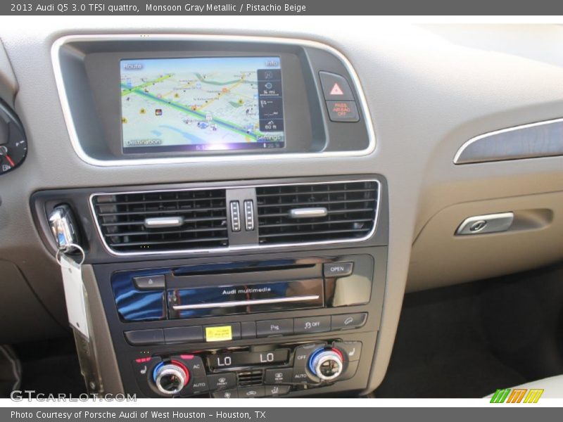 Monsoon Gray Metallic / Pistachio Beige 2013 Audi Q5 3.0 TFSI quattro