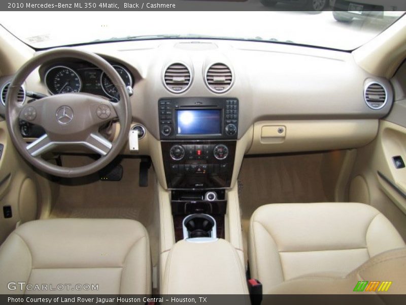 Black / Cashmere 2010 Mercedes-Benz ML 350 4Matic