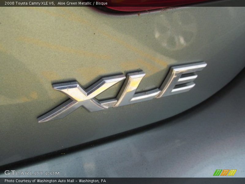 Aloe Green Metallic / Bisque 2008 Toyota Camry XLE V6