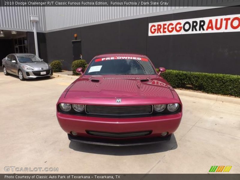Furious Fuchsia / Dark Slate Gray 2010 Dodge Challenger R/T Classic Furious Fuchsia Edition