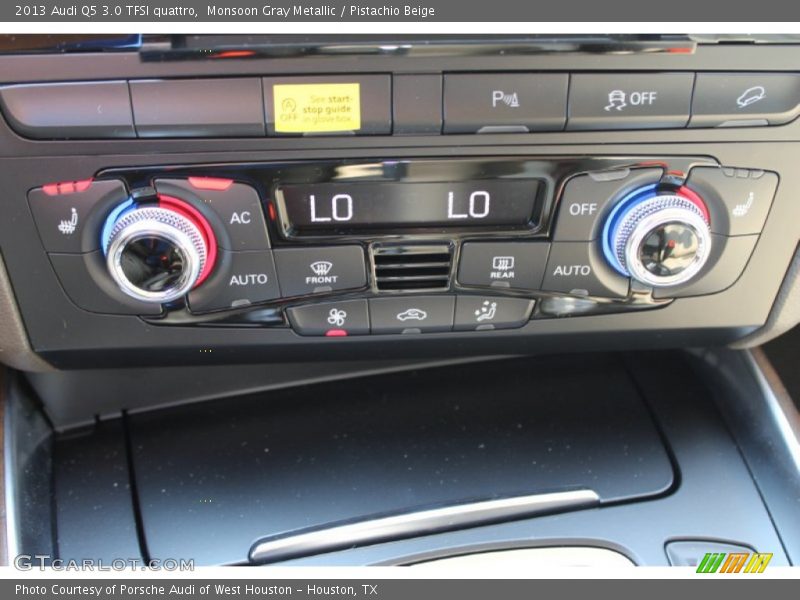 Monsoon Gray Metallic / Pistachio Beige 2013 Audi Q5 3.0 TFSI quattro