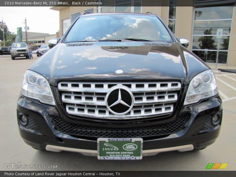 Black / Cashmere 2010 Mercedes-Benz ML 350 4Matic