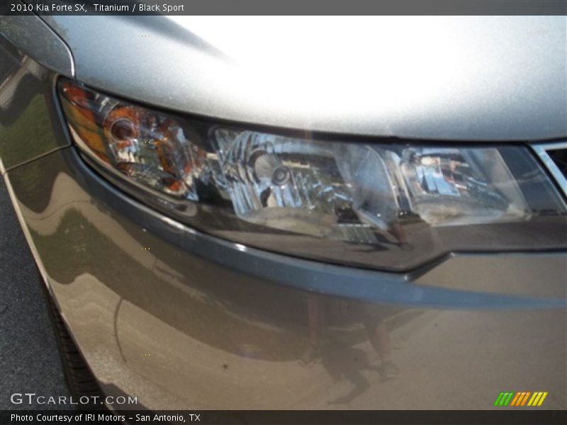 Titanium / Black Sport 2010 Kia Forte SX
