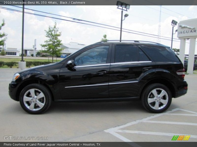Black / Cashmere 2010 Mercedes-Benz ML 350 4Matic