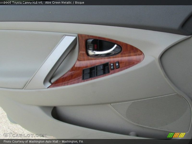 Aloe Green Metallic / Bisque 2008 Toyota Camry XLE V6