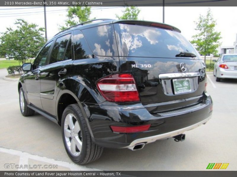 Black / Cashmere 2010 Mercedes-Benz ML 350 4Matic