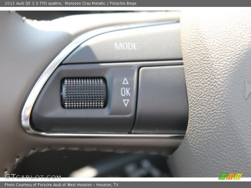 Monsoon Gray Metallic / Pistachio Beige 2013 Audi Q5 3.0 TFSI quattro