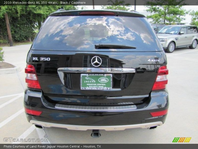 Black / Cashmere 2010 Mercedes-Benz ML 350 4Matic