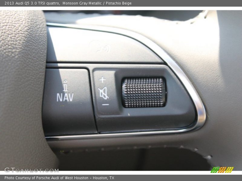 Monsoon Gray Metallic / Pistachio Beige 2013 Audi Q5 3.0 TFSI quattro
