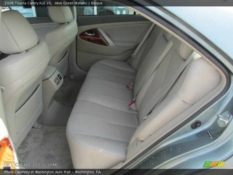 Aloe Green Metallic / Bisque 2008 Toyota Camry XLE V6