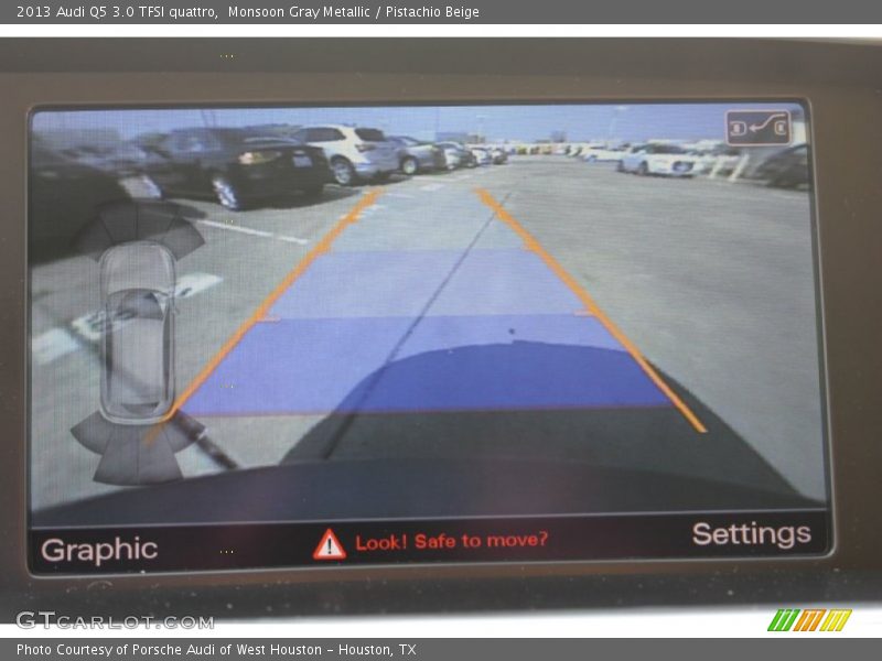 Monsoon Gray Metallic / Pistachio Beige 2013 Audi Q5 3.0 TFSI quattro