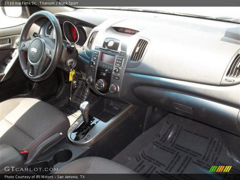 Titanium / Black Sport 2010 Kia Forte SX