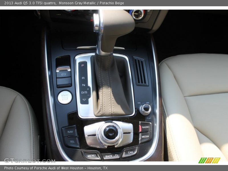 Monsoon Gray Metallic / Pistachio Beige 2013 Audi Q5 3.0 TFSI quattro