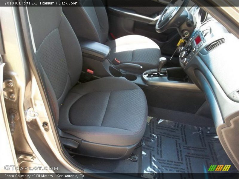 Titanium / Black Sport 2010 Kia Forte SX