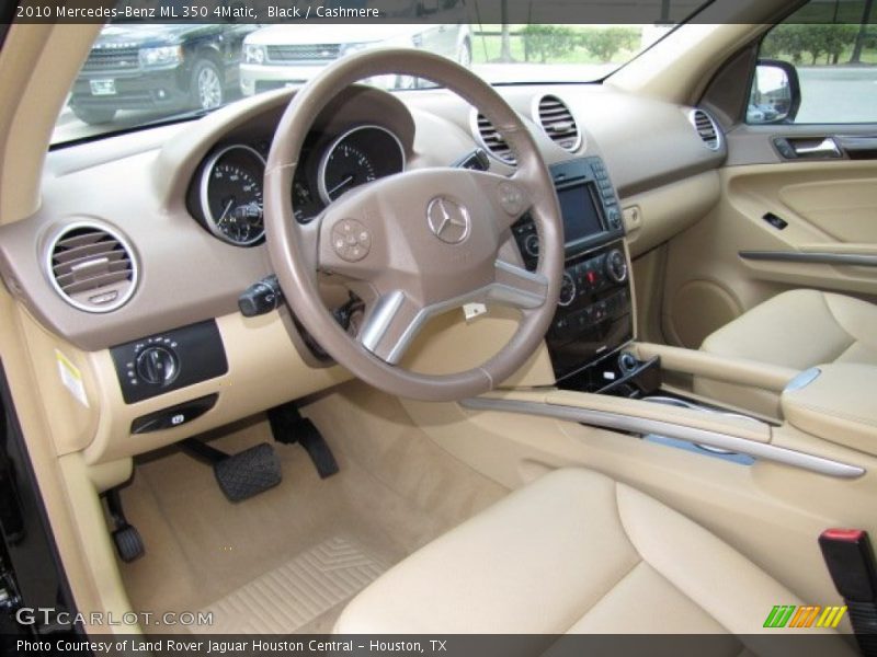 Black / Cashmere 2010 Mercedes-Benz ML 350 4Matic
