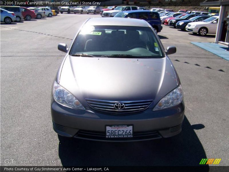 Phantom Gray Pearl / Stone Gray 2006 Toyota Camry LE