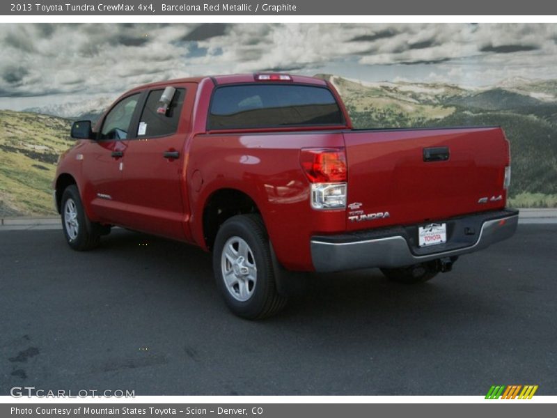 Barcelona Red Metallic / Graphite 2013 Toyota Tundra CrewMax 4x4