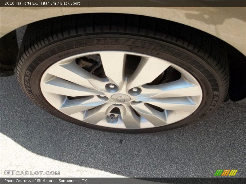 Titanium / Black Sport 2010 Kia Forte SX