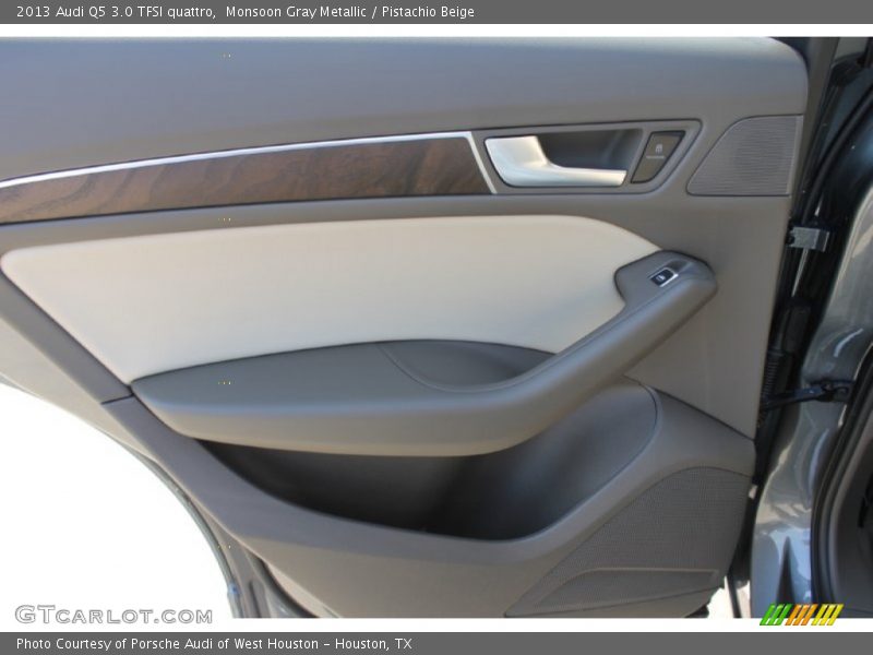Monsoon Gray Metallic / Pistachio Beige 2013 Audi Q5 3.0 TFSI quattro