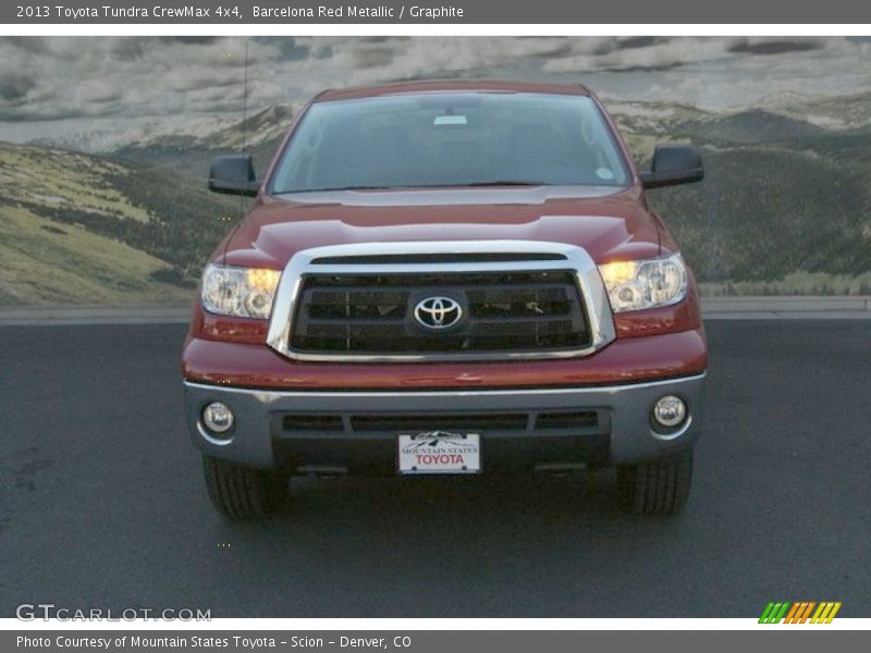 Barcelona Red Metallic / Graphite 2013 Toyota Tundra CrewMax 4x4