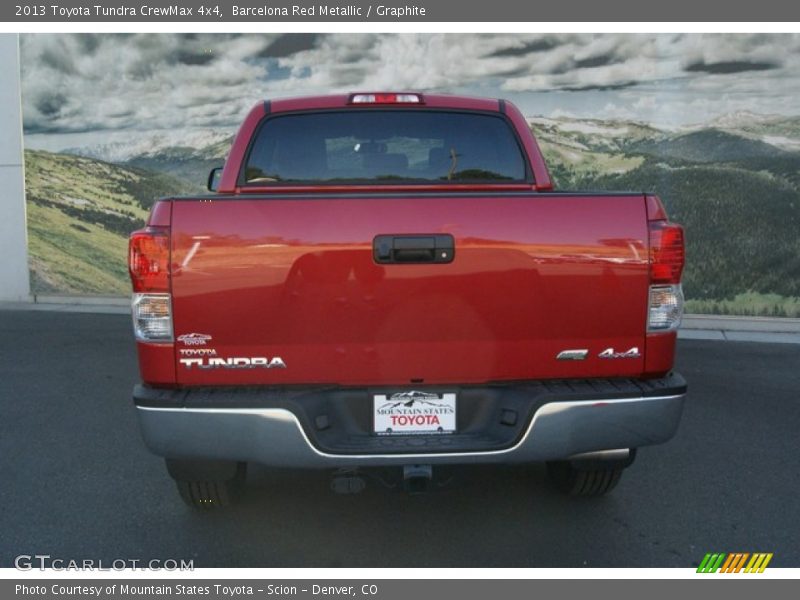Barcelona Red Metallic / Graphite 2013 Toyota Tundra CrewMax 4x4