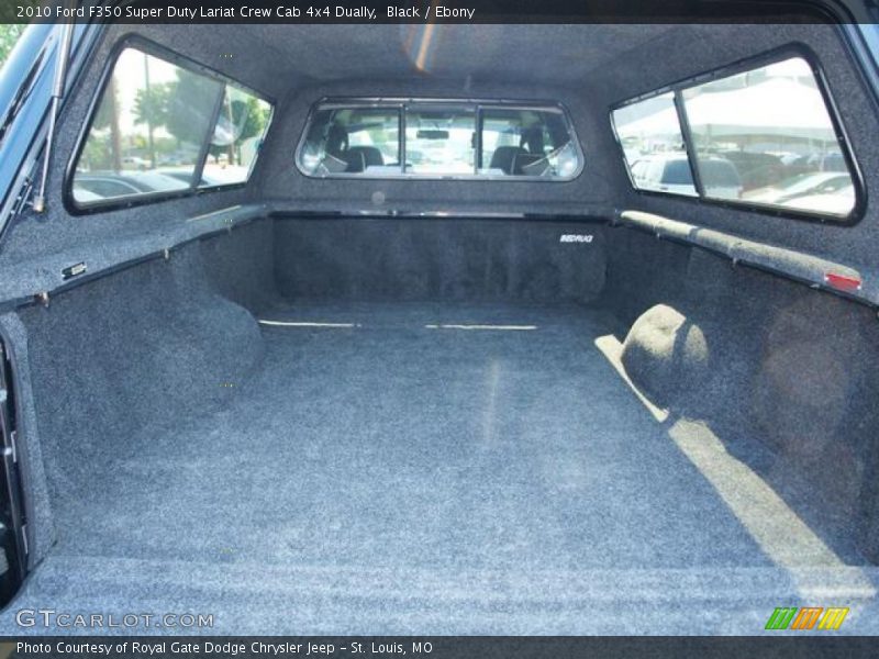 Black / Ebony 2010 Ford F350 Super Duty Lariat Crew Cab 4x4 Dually