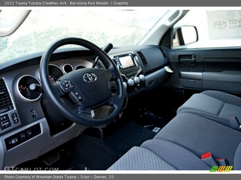 Barcelona Red Metallic / Graphite 2013 Toyota Tundra CrewMax 4x4