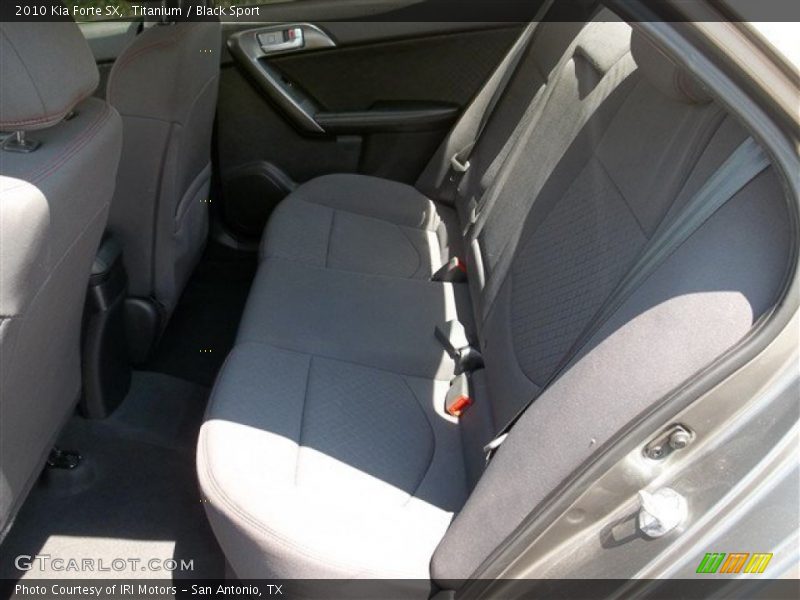 Titanium / Black Sport 2010 Kia Forte SX