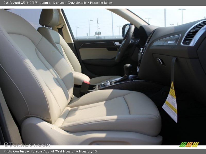 Monsoon Gray Metallic / Pistachio Beige 2013 Audi Q5 3.0 TFSI quattro