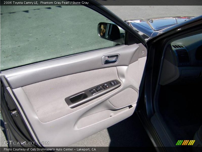 Phantom Gray Pearl / Stone Gray 2006 Toyota Camry LE