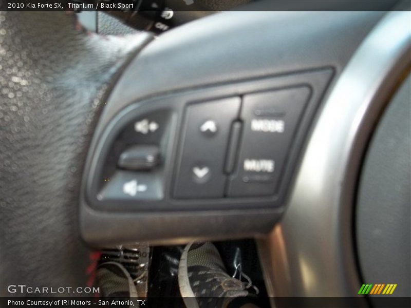 Titanium / Black Sport 2010 Kia Forte SX