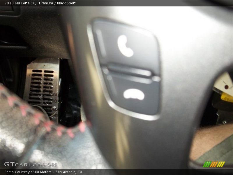 Titanium / Black Sport 2010 Kia Forte SX
