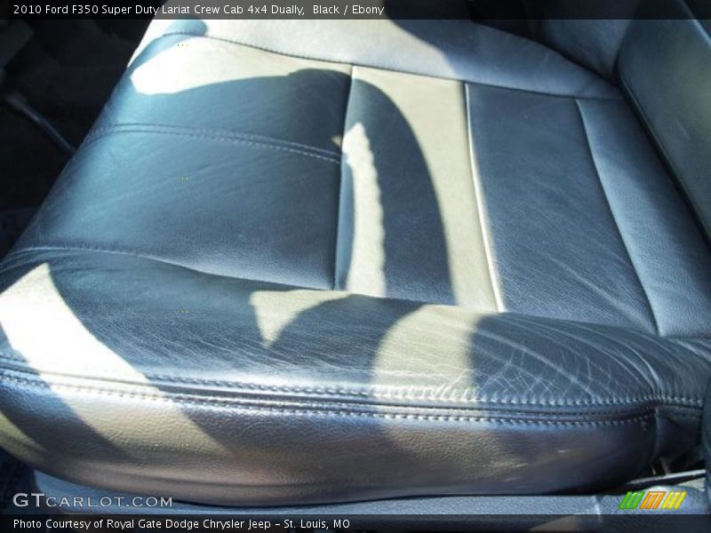 Black / Ebony 2010 Ford F350 Super Duty Lariat Crew Cab 4x4 Dually