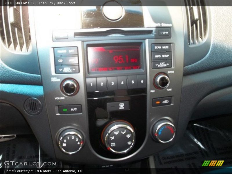 Titanium / Black Sport 2010 Kia Forte SX