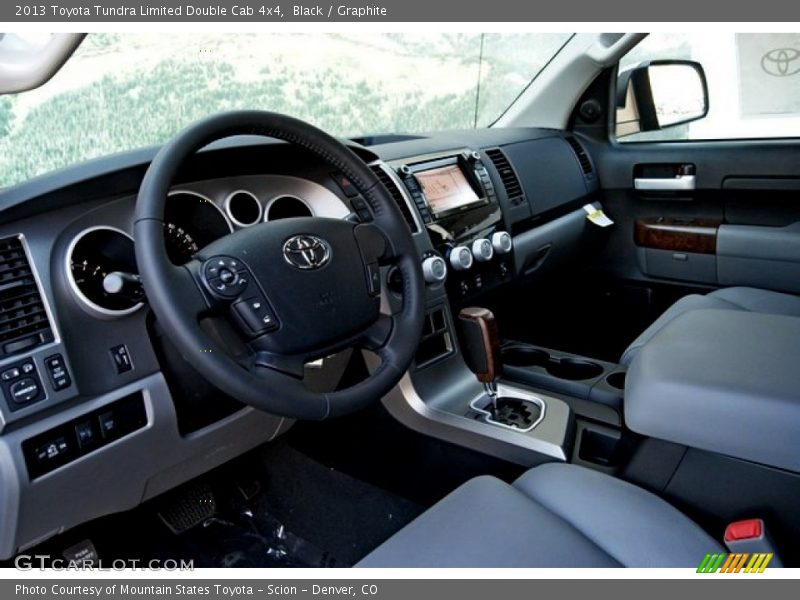  2013 Tundra Limited Double Cab 4x4 Graphite Interior
