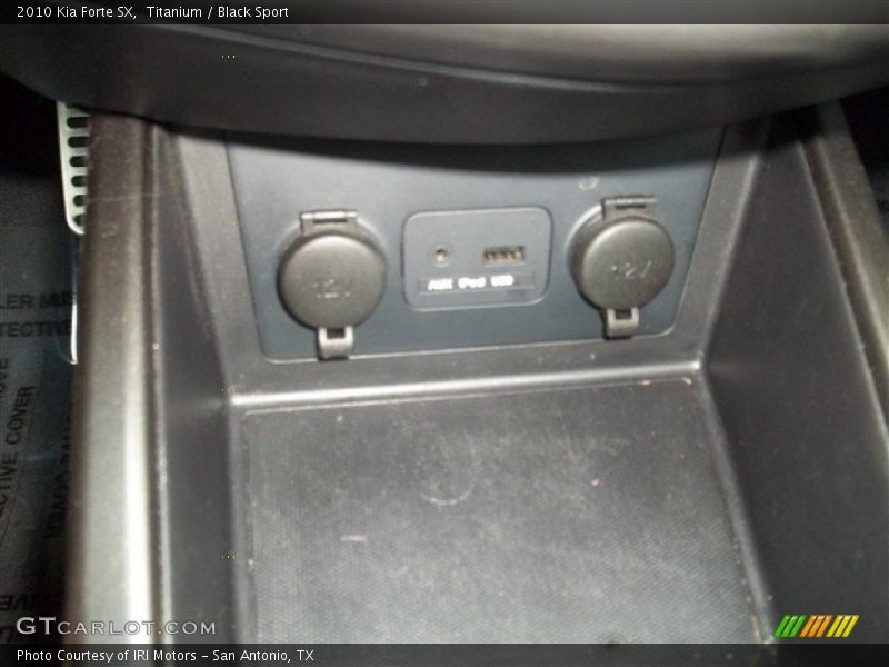 Titanium / Black Sport 2010 Kia Forte SX