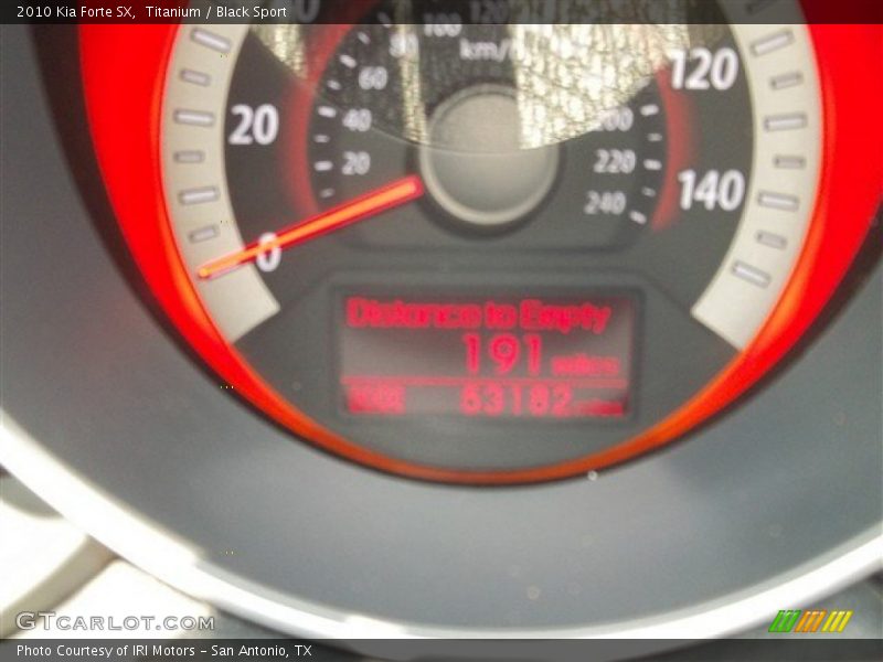 Titanium / Black Sport 2010 Kia Forte SX