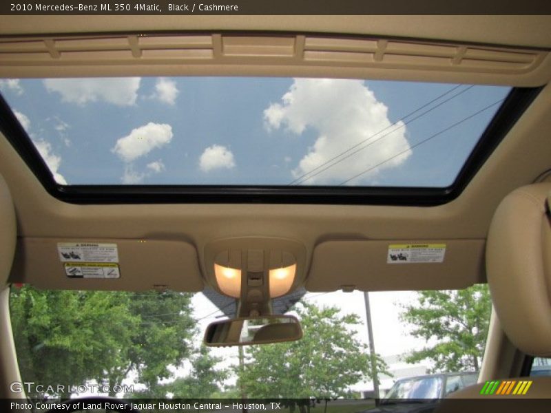 Black / Cashmere 2010 Mercedes-Benz ML 350 4Matic