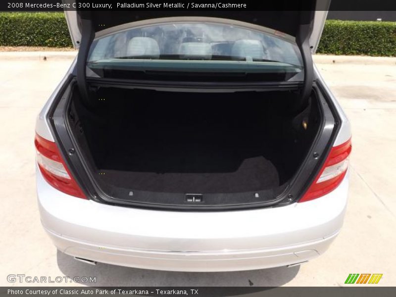 Palladium Silver Metallic / Savanna/Cashmere 2008 Mercedes-Benz C 300 Luxury