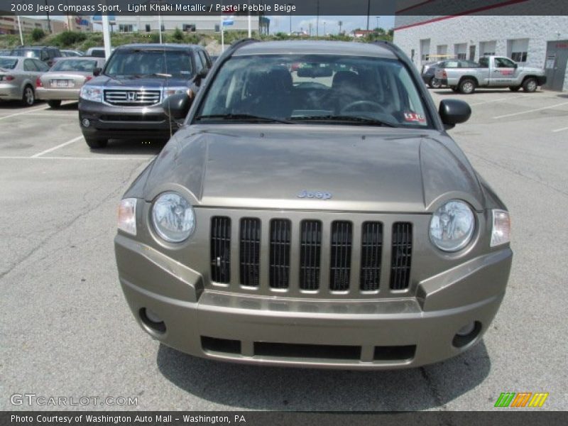 Light Khaki Metallic / Pastel Pebble Beige 2008 Jeep Compass Sport