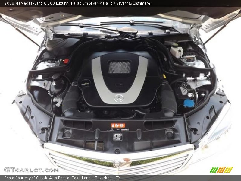 Palladium Silver Metallic / Savanna/Cashmere 2008 Mercedes-Benz C 300 Luxury