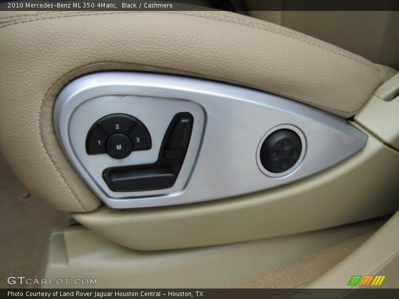 Black / Cashmere 2010 Mercedes-Benz ML 350 4Matic