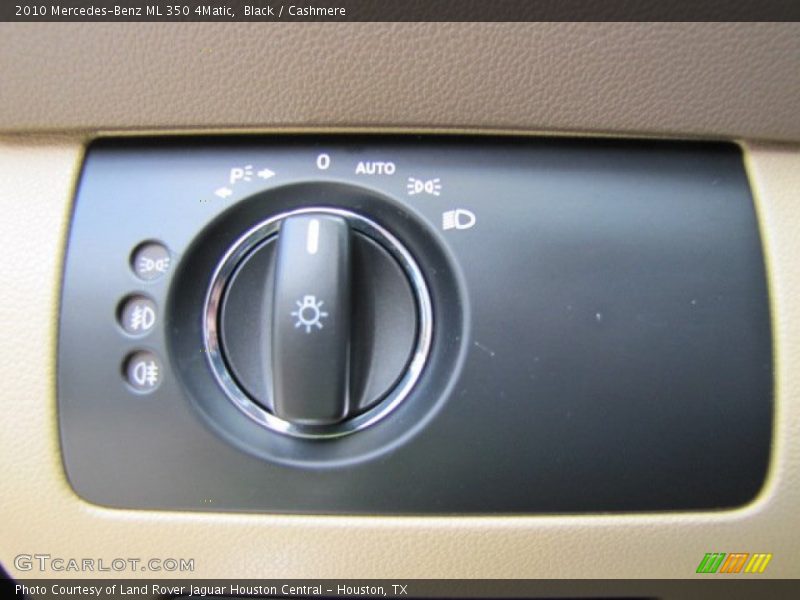 Black / Cashmere 2010 Mercedes-Benz ML 350 4Matic