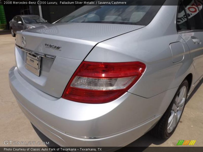 Palladium Silver Metallic / Savanna/Cashmere 2008 Mercedes-Benz C 300 Luxury