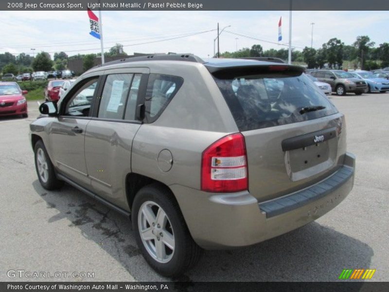 Light Khaki Metallic / Pastel Pebble Beige 2008 Jeep Compass Sport