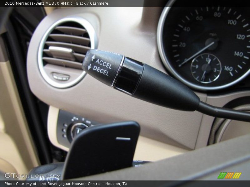 Black / Cashmere 2010 Mercedes-Benz ML 350 4Matic