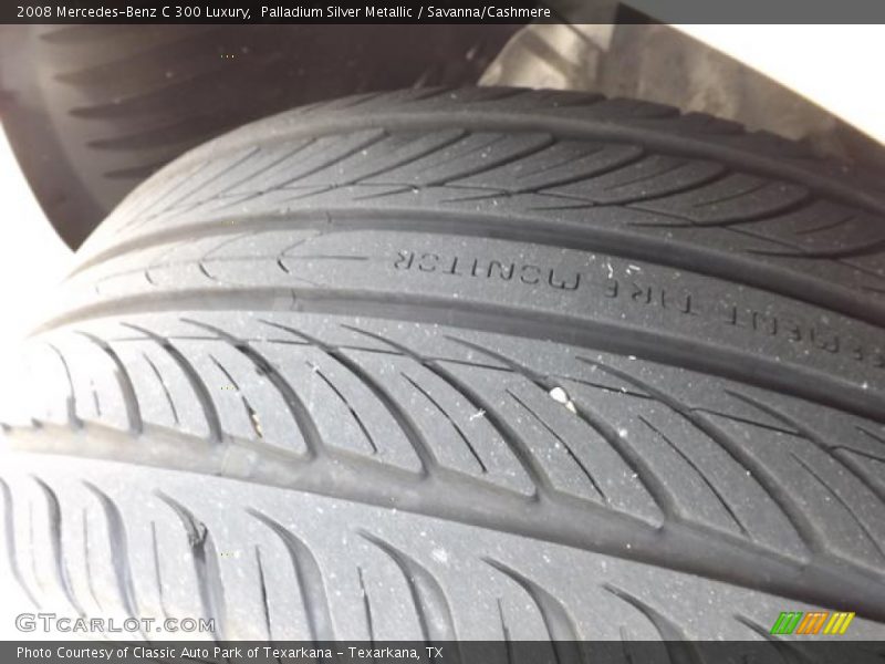 Palladium Silver Metallic / Savanna/Cashmere 2008 Mercedes-Benz C 300 Luxury